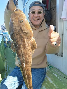 6月11日(火)マゴチ　　　60センチでました～